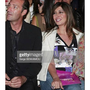Christian Dior × John Galliano 2004AW “I Love Dior” Graphic V-Neck T-Shirt