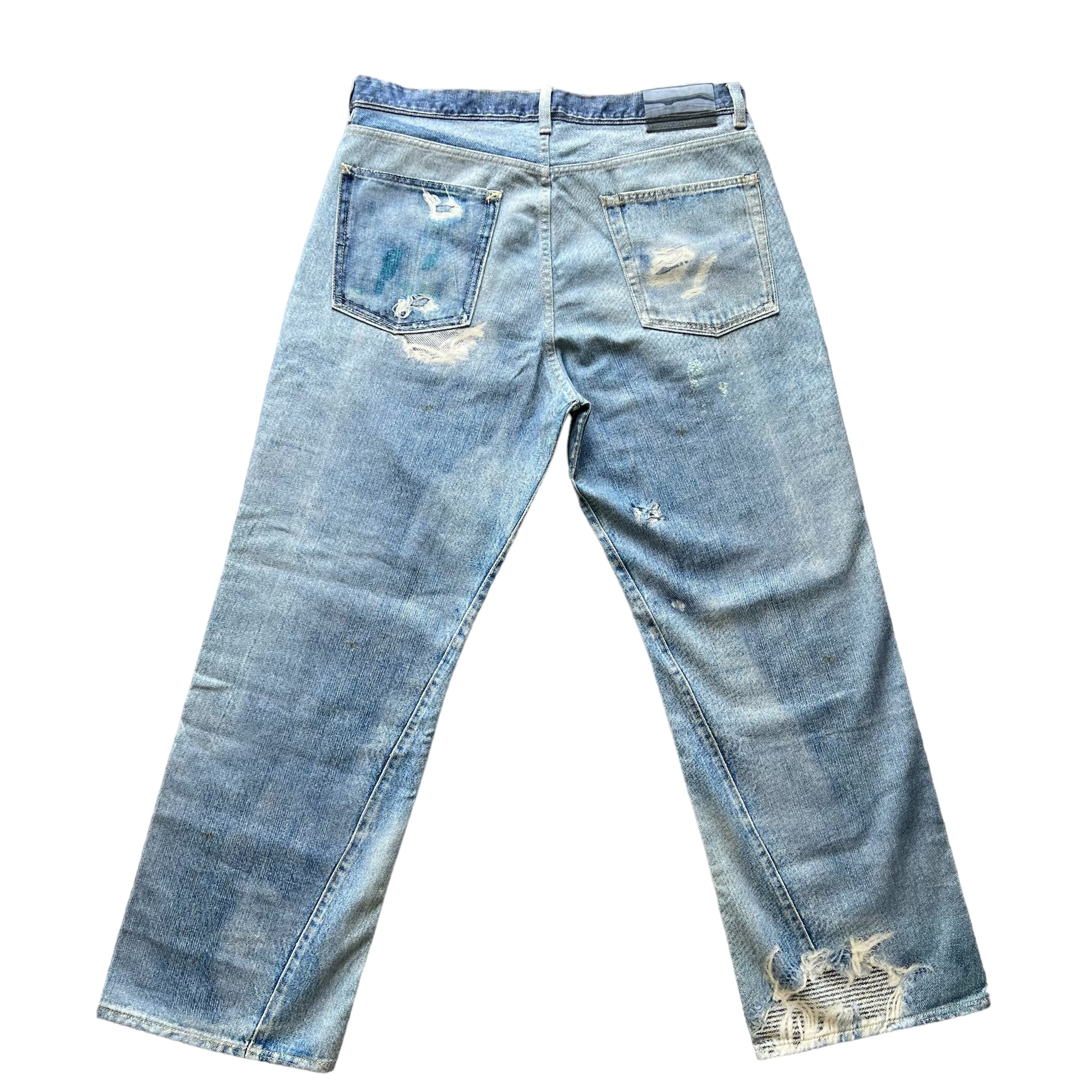 OUR LEGACY THIRD CUT Digital Denim Print Pants