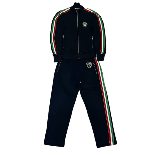 DOLCE&GABBANA FOOTBALL MOTIF ''CALCIO'' BACK NUMBER 15 WAPPEN ITAIY COLOR 3 LINE SETUP JERSEY