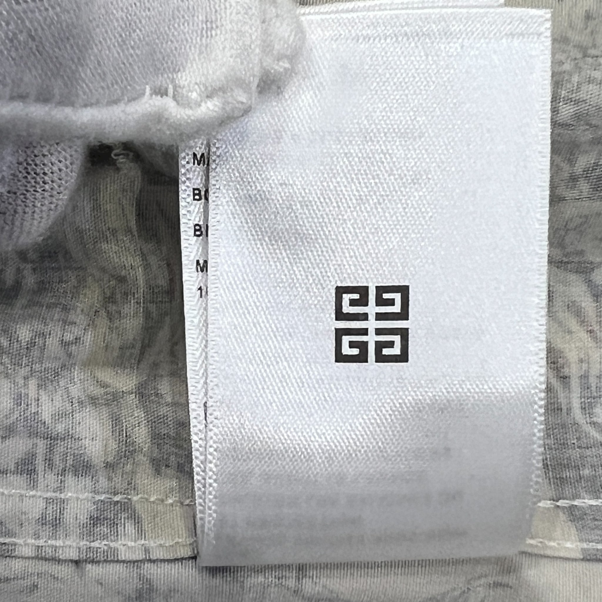 GIVENCHY 2021SS Matthew M. Williams Zip-Up Tiger Camo White Tattoo S/S Shirts