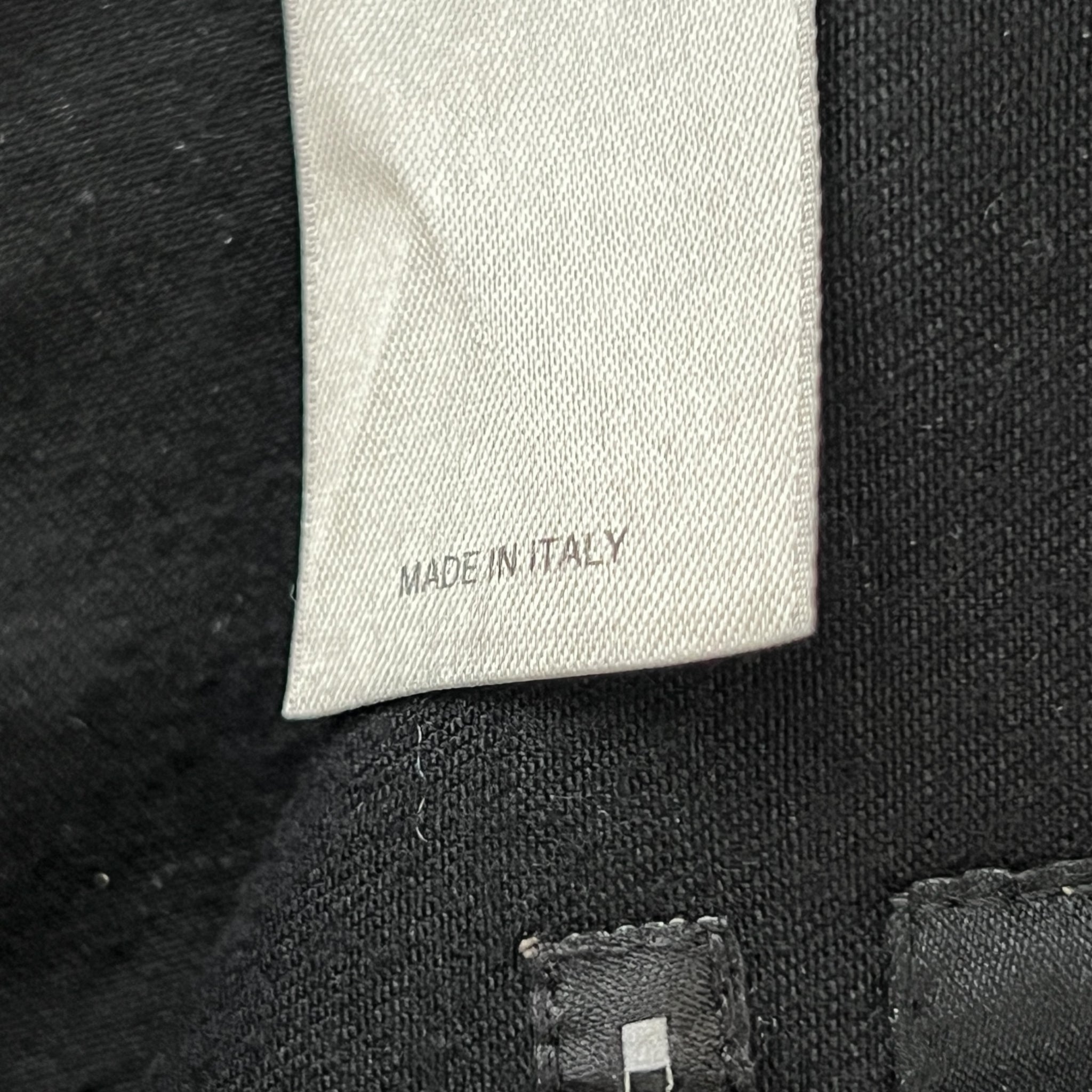 RICK OWENS DRKSHDW 2019AW Black Wax Air Cut Jogger