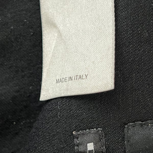 RICK OWENS DRKSHDW 2019AW Black Wax Air Cut Jogger