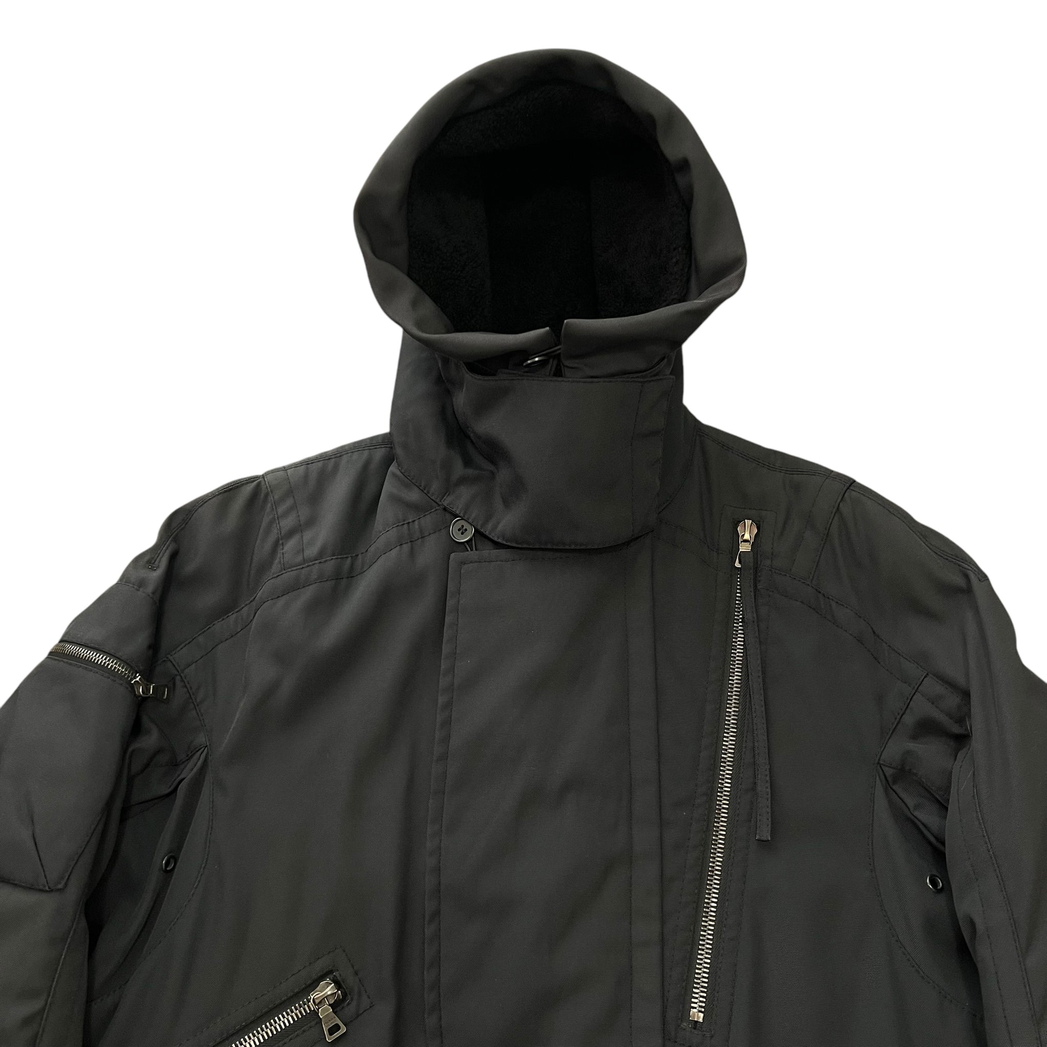 PRADA 1999AW Multi Zip Ultimate Utility MASK Bontage Jacket