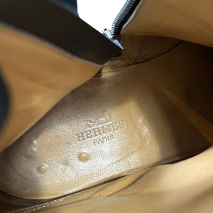 HERMES Vintage Side-Zip Leather Boots