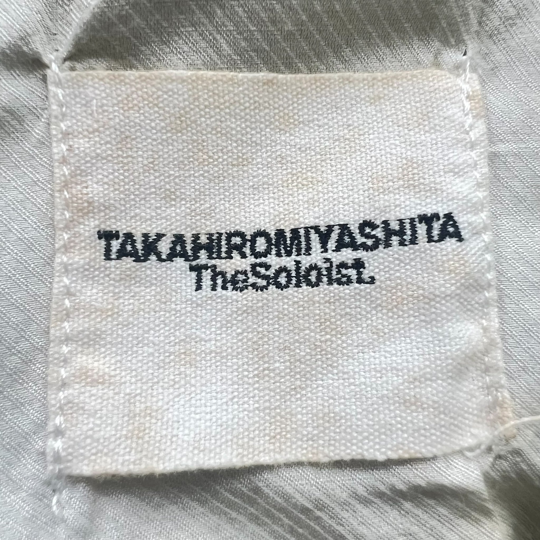 TAKAHIROMIYASHITA TheSoloIst．ソロイスト 2015SS "youth" Sleeveless Flight Jacket