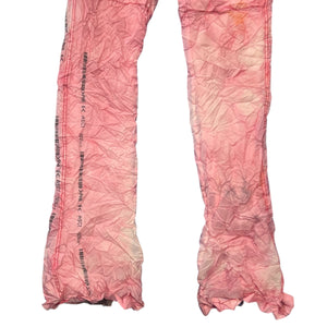 KANGHYUK 2020 COLLECTION 8 Nylon Polyester Spray Crinkled Flare Airbag Pants
