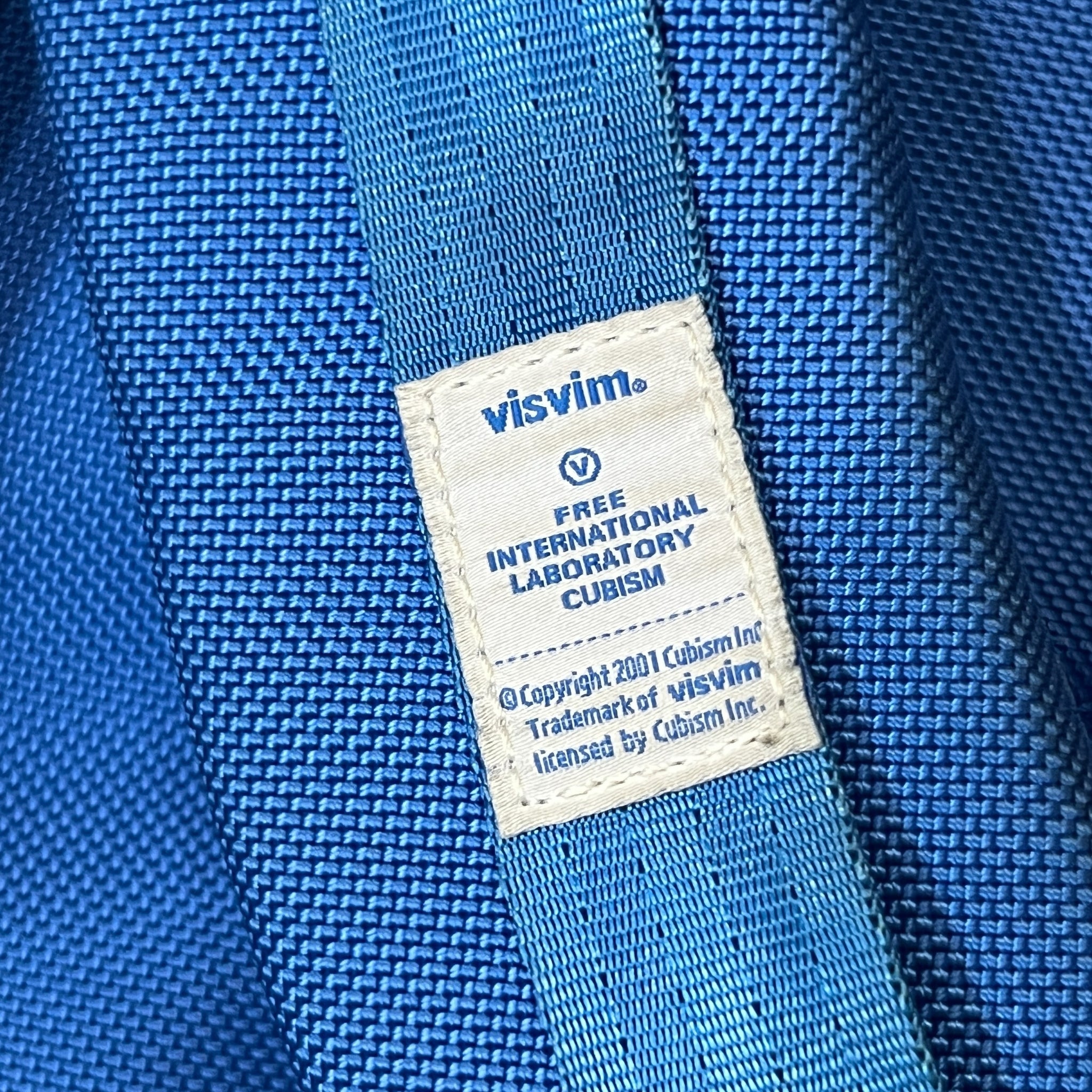 visvim Cordura Rucksack 22L Backpack Cowhide sole