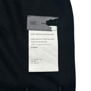 POST ARCHIVE FACTION (PAF) '3.1 SCARF LEFT' Multiple Ropes Cashmere Scarf