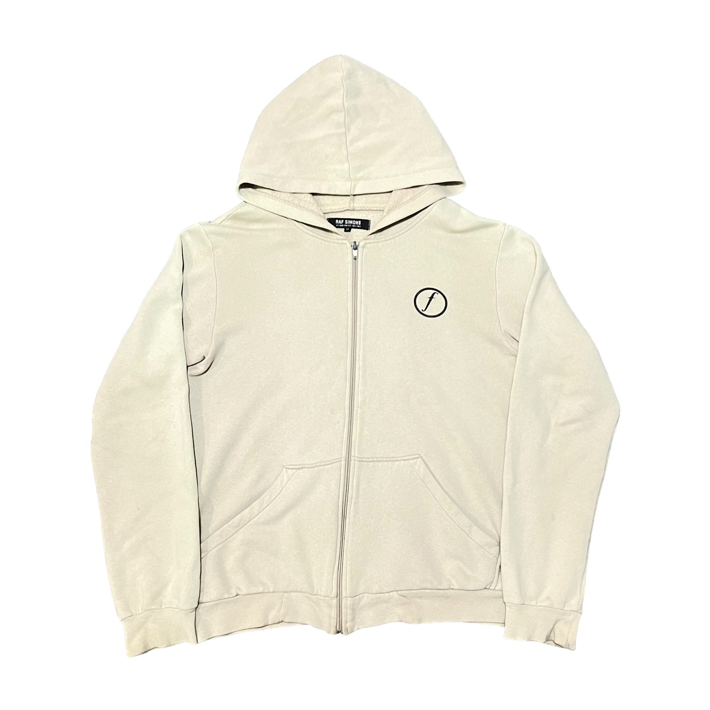 RAF SIMONS 2003AW "CLOSER" FACTORY RECORDS ZIP UP HOODIE