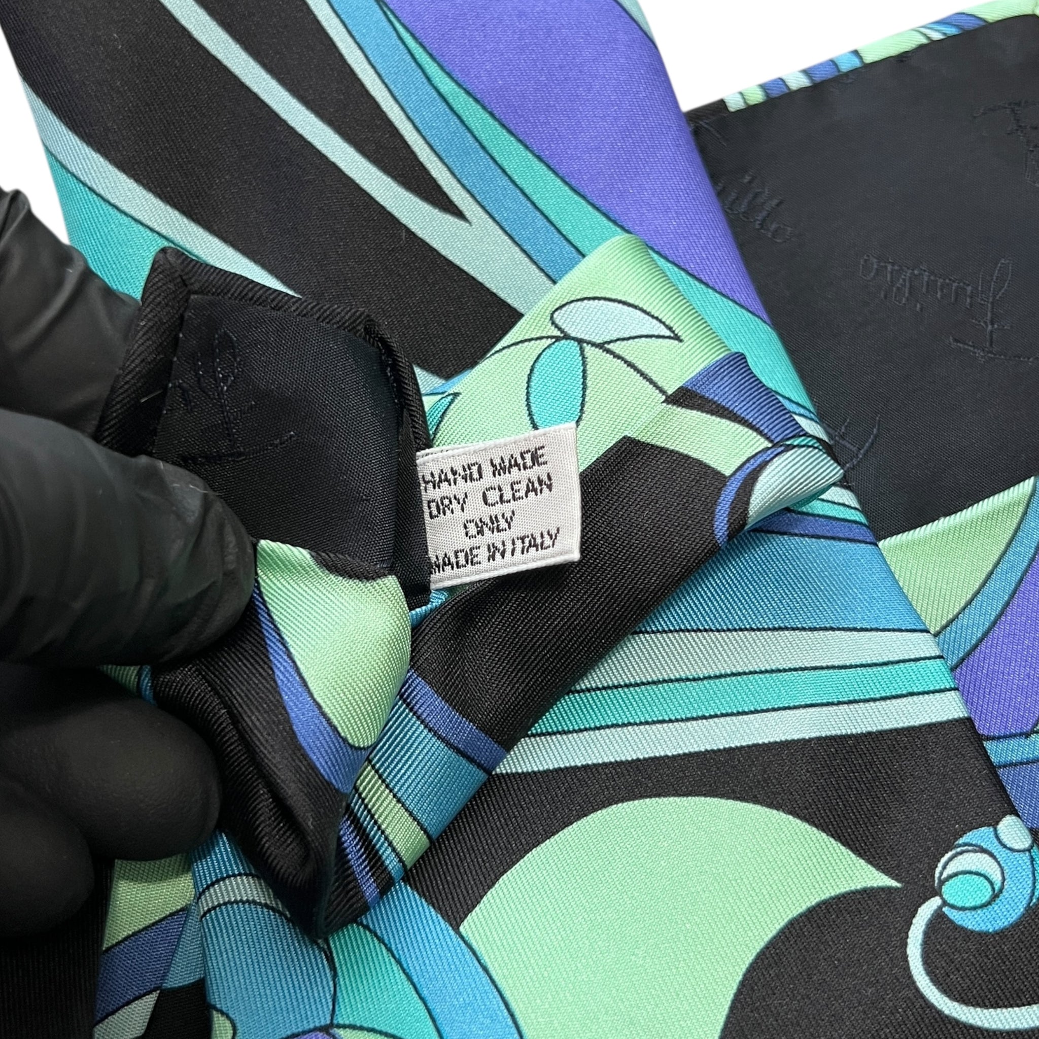 EMILIO PUCCI Pattern print Tie