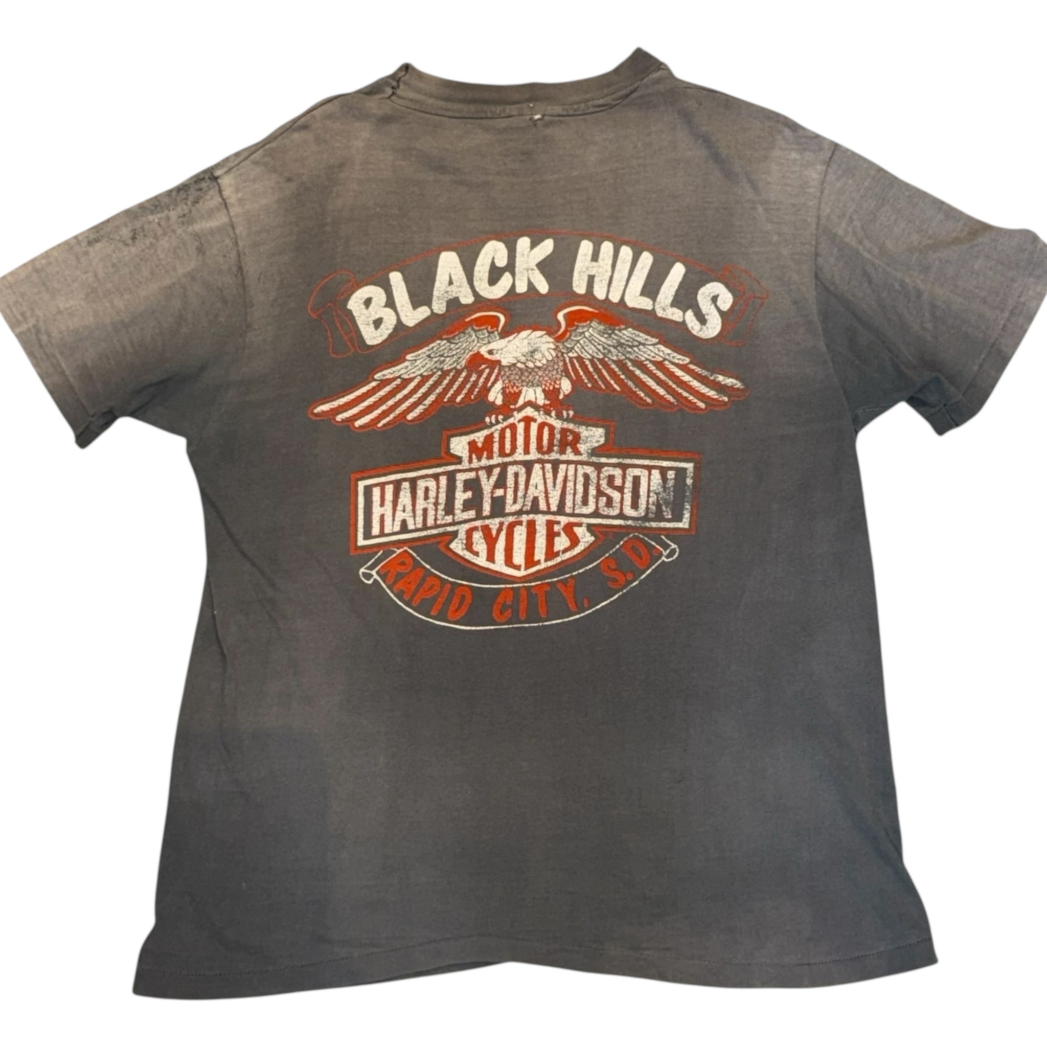 Harley Davidson 80's Vintage Black Hills T-Shirts