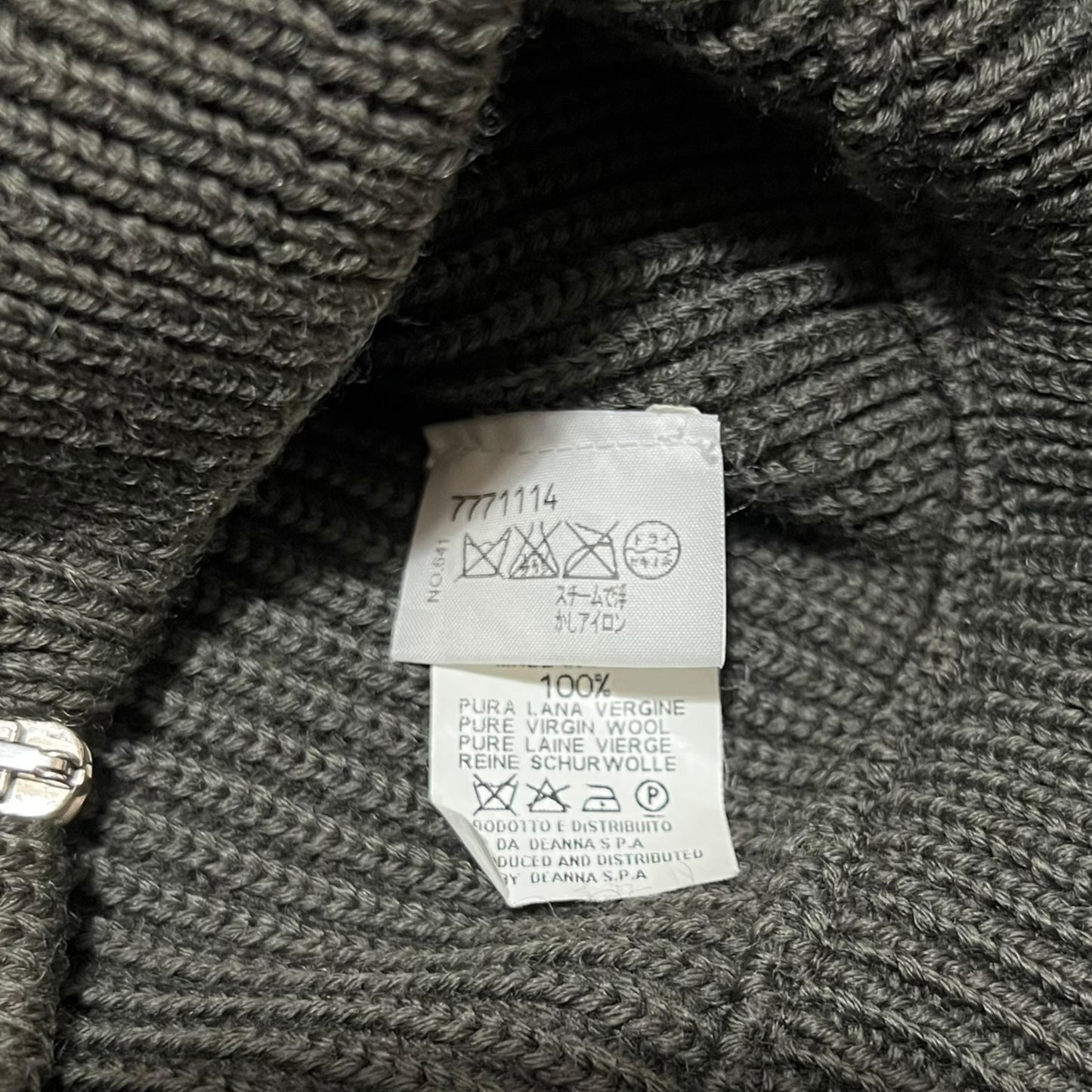 MAISON MARTIN MARGIELA 2004AW Drivers Knit Cardigan By Miss Dianna