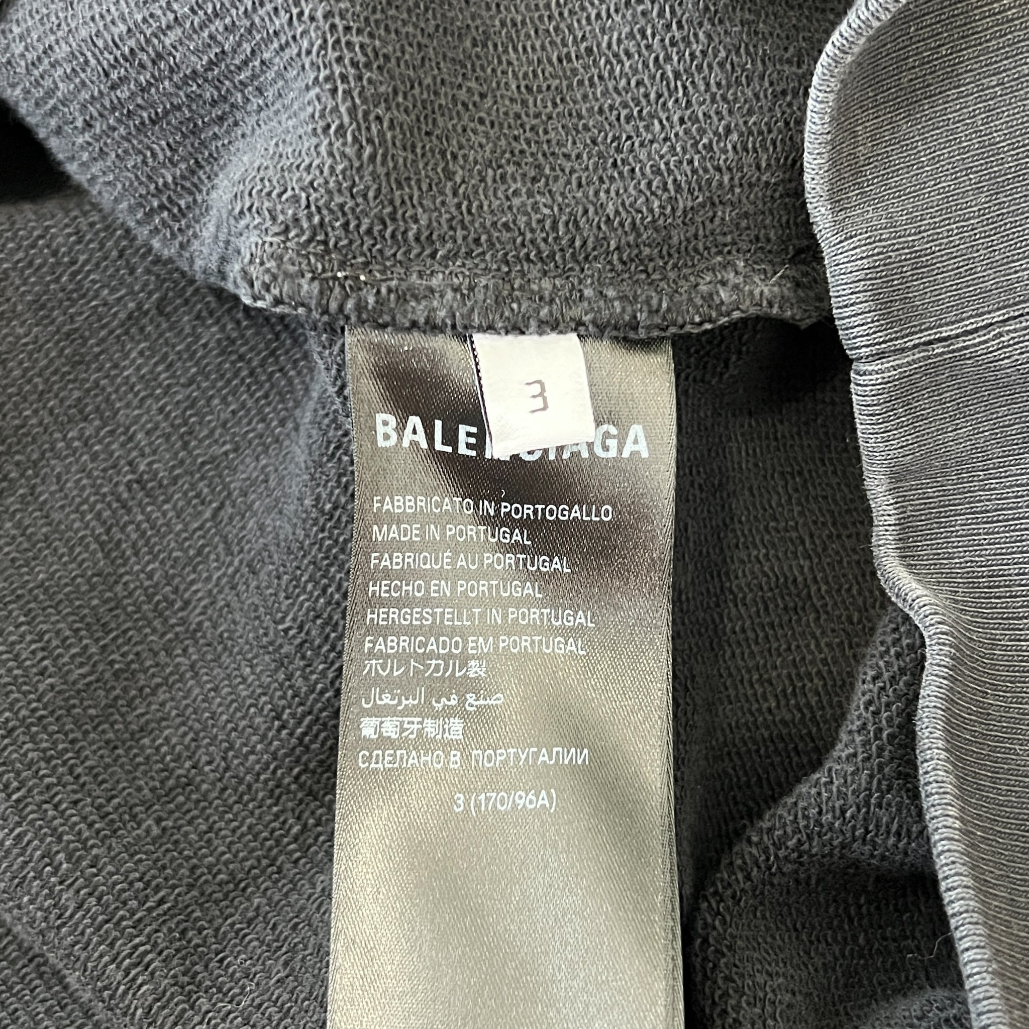 BALENCIAGA 2024SS “PARIS Tropical” ラウンデッドフーディー