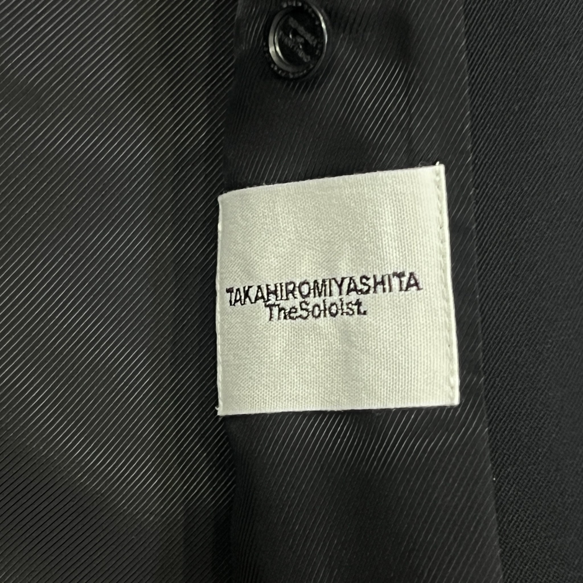 TAKAHIROMIYASHITA TheSoloist. 2025SS Chesterfield Coat with Gold buttons