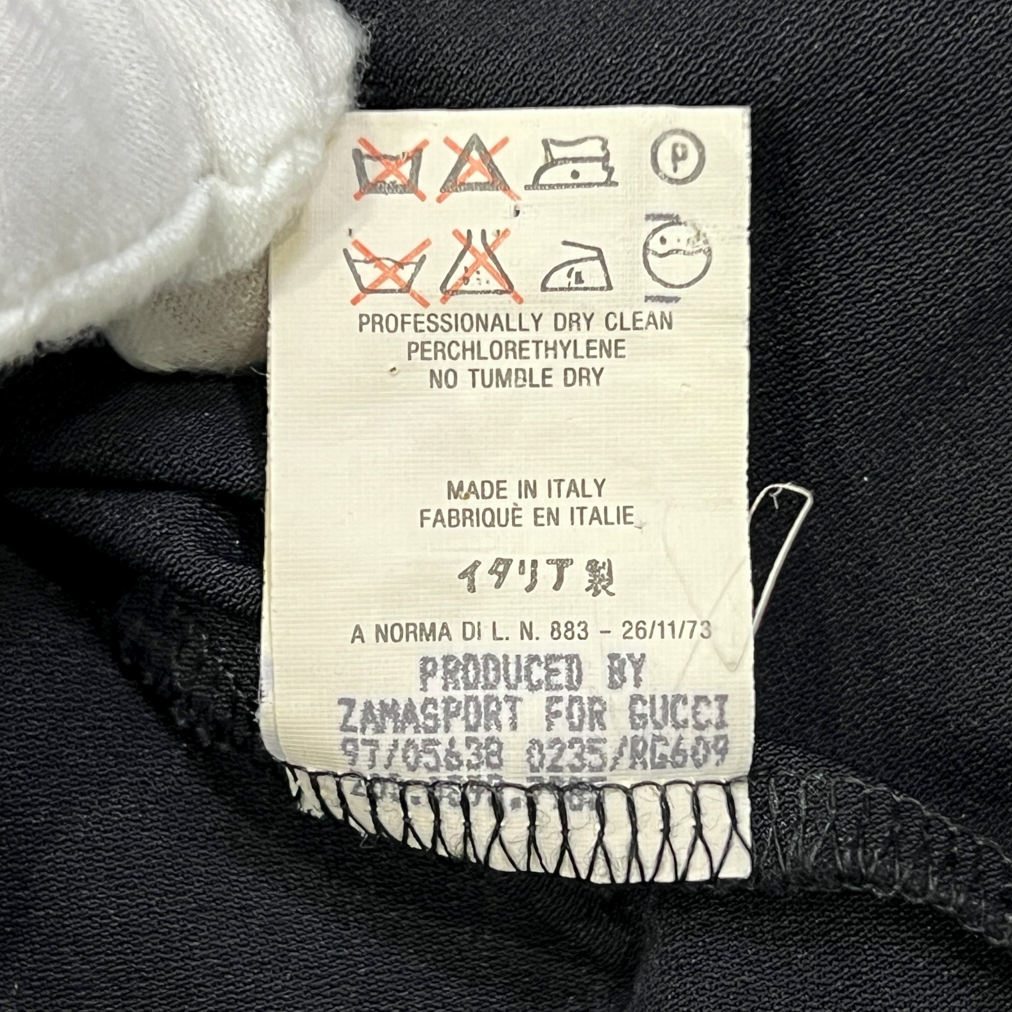 GUCCI 1997 TOM FORD Nylon Stretched Tracksuits Set-Up Prod by ZAMASPORT