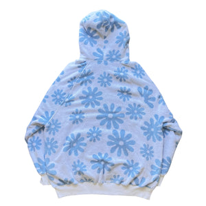 PRADA × RAF SIMONS 22SS FLORAL TERRY HOODIE