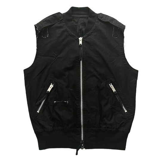 TAKAHIROMIYASHITA TheSoloIst．ソロイスト 2015SS "youth" Sleeveless Flight Jacket