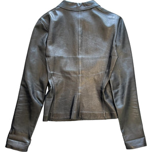 GUCCI BY TOM FORD 2001AW LEATHER JACKET and PANTS SET