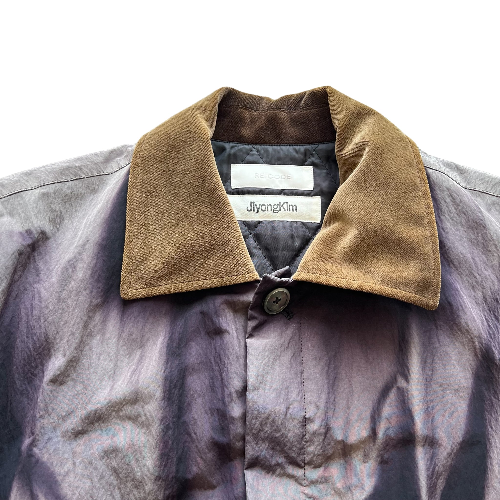 JINYONGKIM × RE CODE SUNFADED OVERSIZED BOMBER JACKET