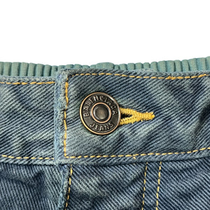 BALENCIAGA 2023SS Hybrid Buggy Pants – Denim × Sweatpants