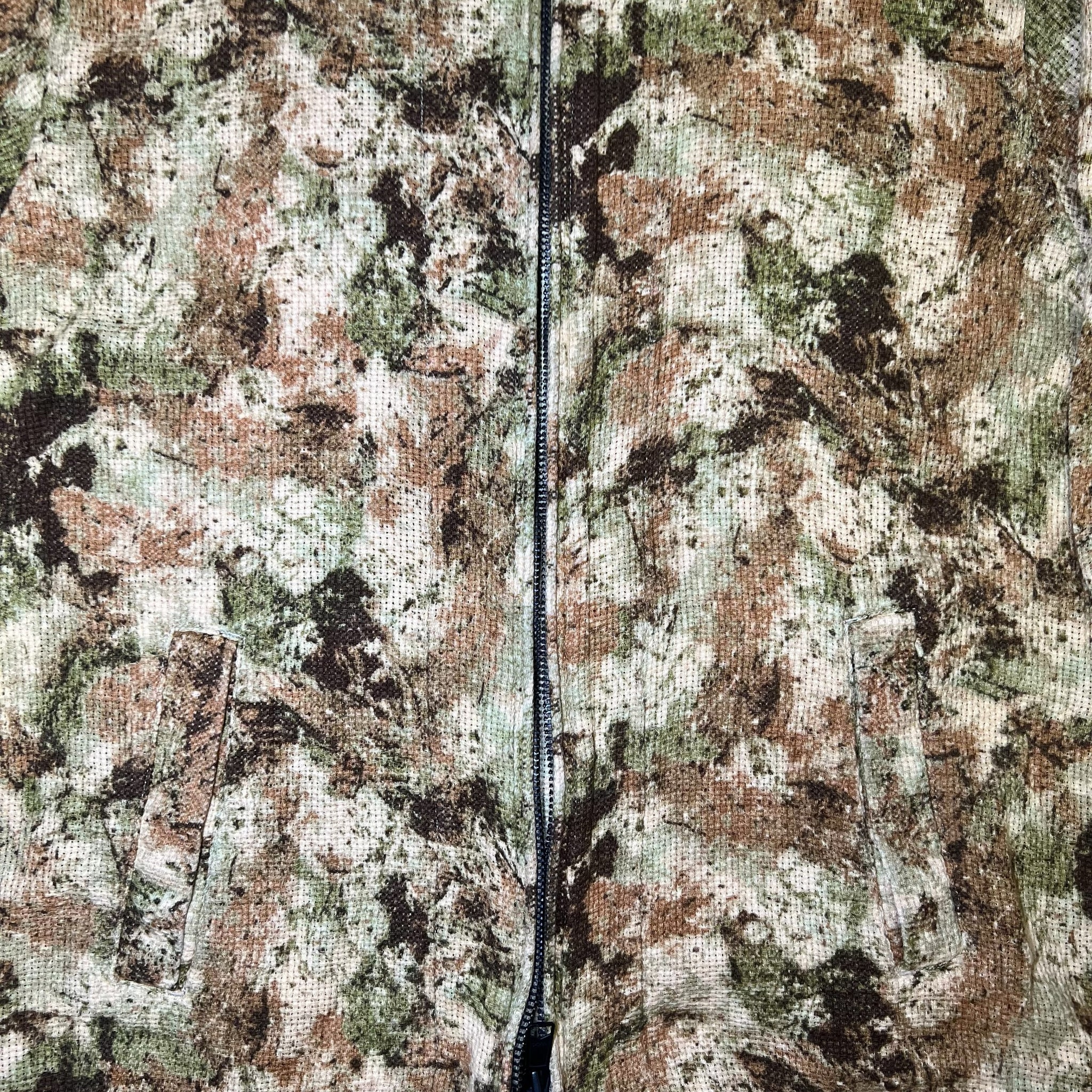 GENERAL RESEARCH 1998SS COTTON TREE CAMO SET-UP JACKET & SHORTS