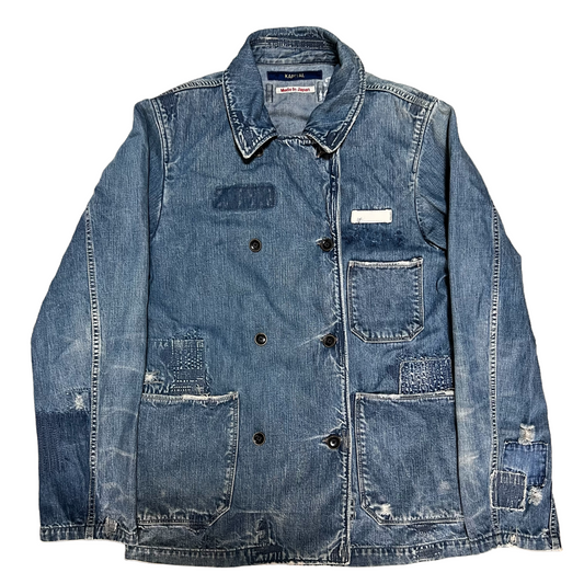 VINTAGE KAPITAL BORO SASHIKO COVERALL JACKET