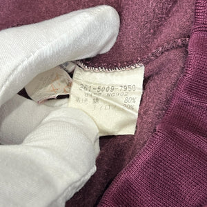 GUCCI × TOM FORD 90s Cotton Velvet Flare Sweat Pants Bordeaux
