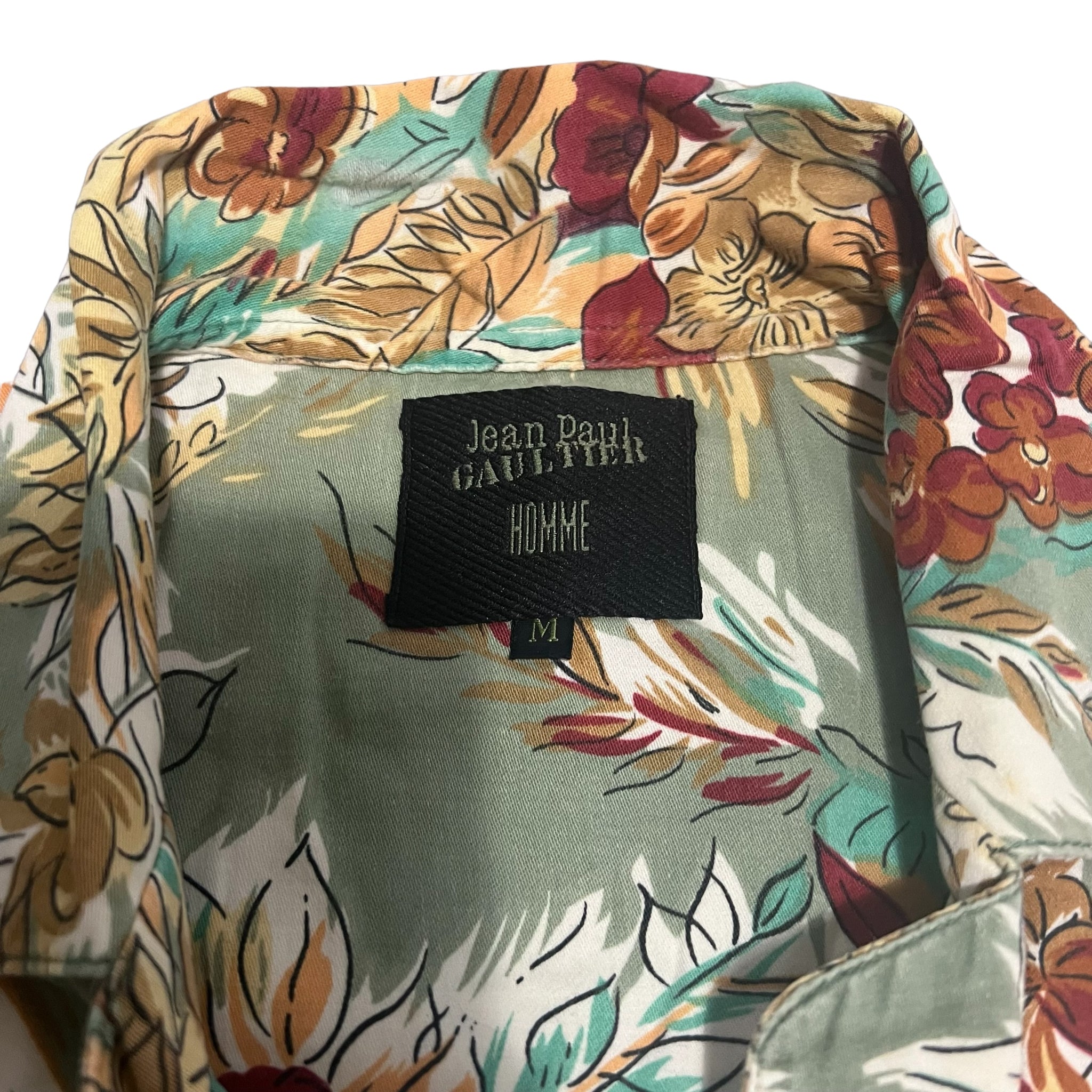 JEAN PAUL GAULTIER 90s pajama shirts pants set