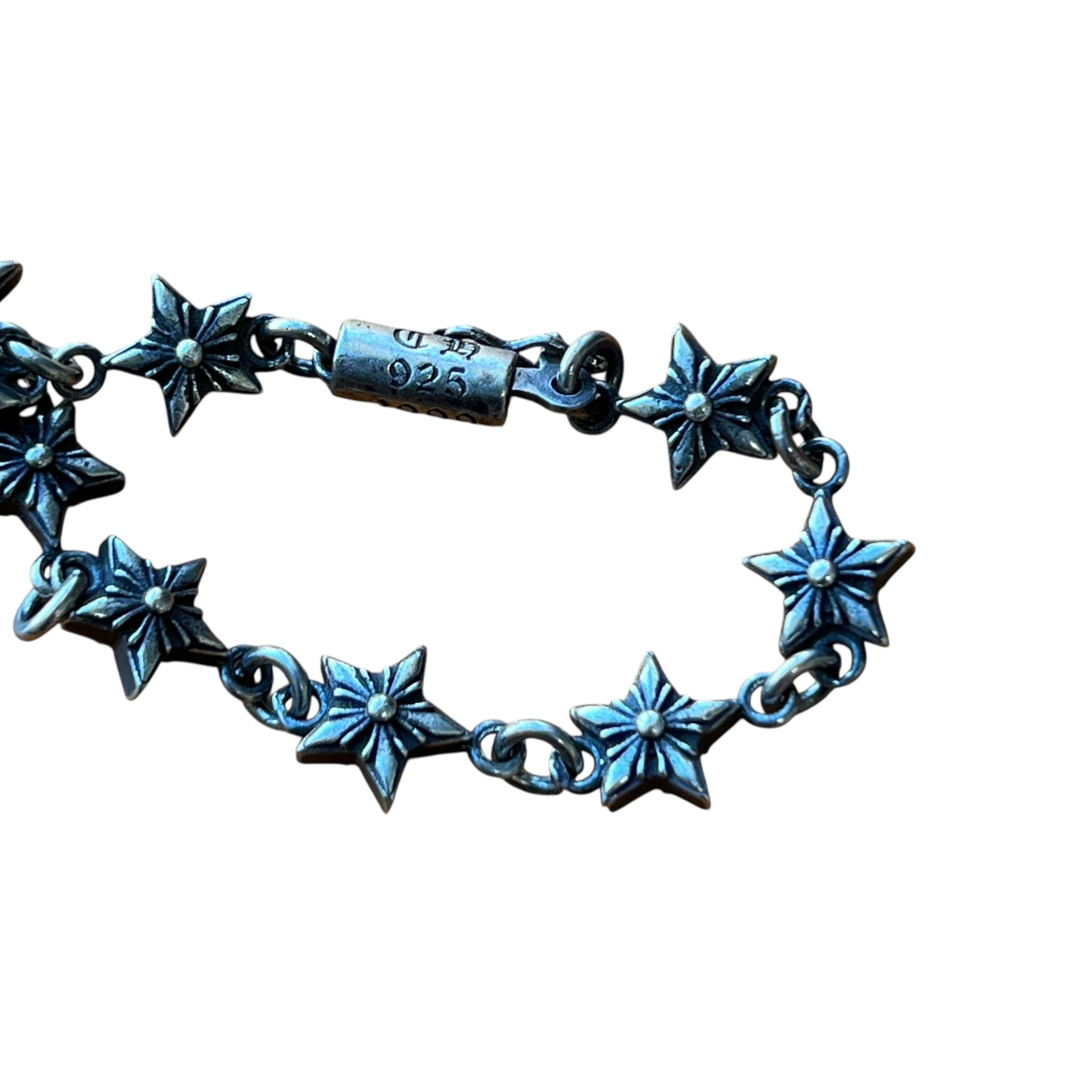 CHROME HEARTS Tiny Star 13 Link Bracelet S925