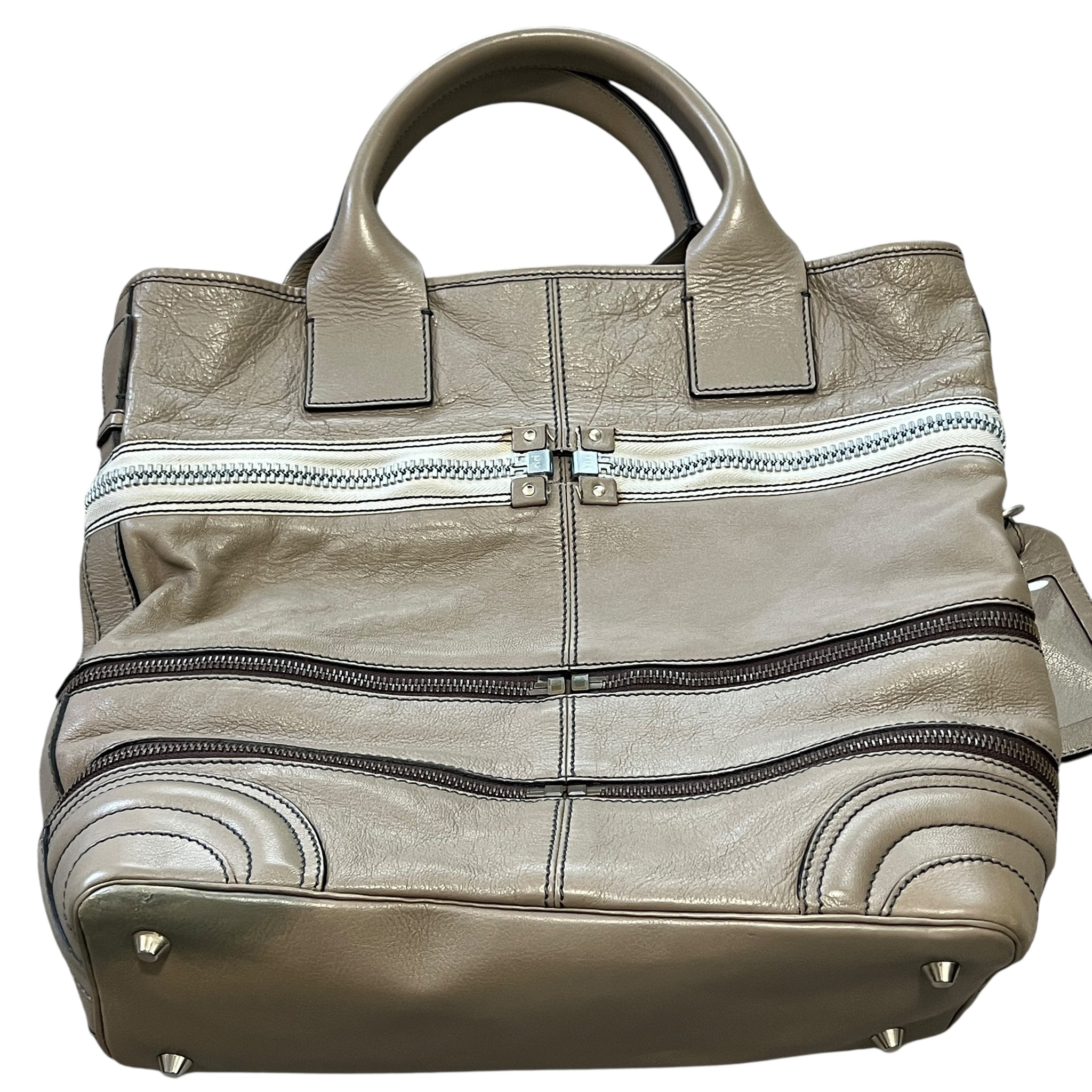 Chloe 2006SS Phoebe Philo Zip 2way Hand Shoulder Tote Bag