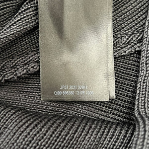 BALENCIAGA 2022SS Silk Ribs Knit Large Baggy Pants