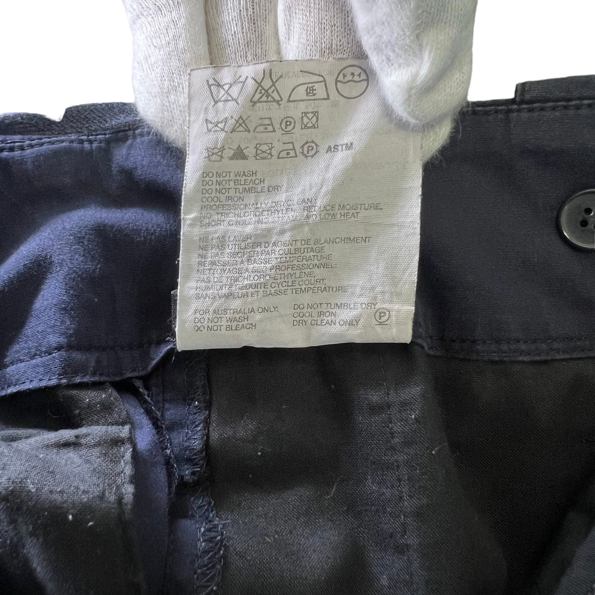 HELMUT LANG / Cotton Tapered Pants