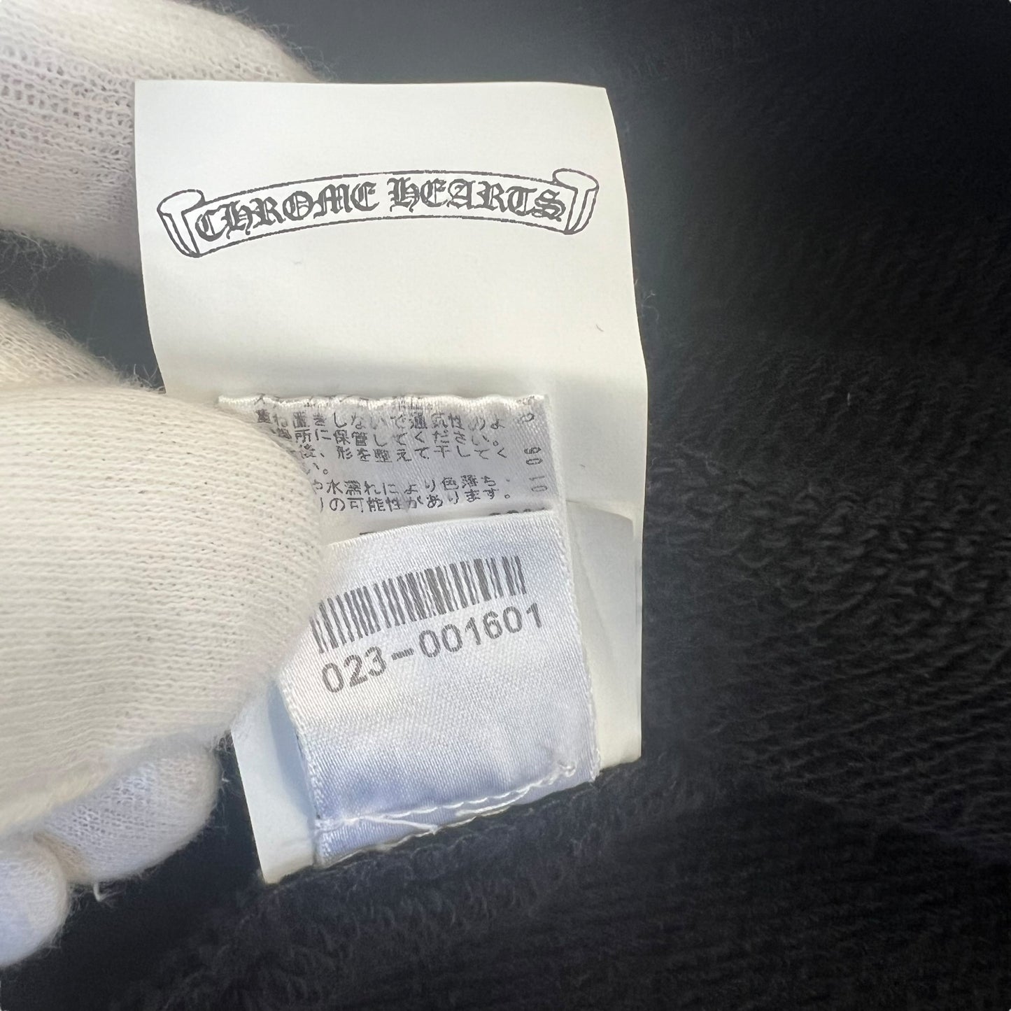 CHROME HEARTS Y NOT CROSSPATCH CREW NECK SWEATER