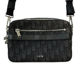 DIOR Oblique Trotter Shoulder Pouch Bag