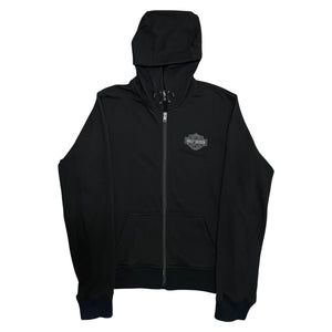 Harley-Davidson バックプリント　裏起毛　ジップアップパーカー Harley-Davidson Logo Print Zip-up Hoodie – SEVENSTARCLOTHING