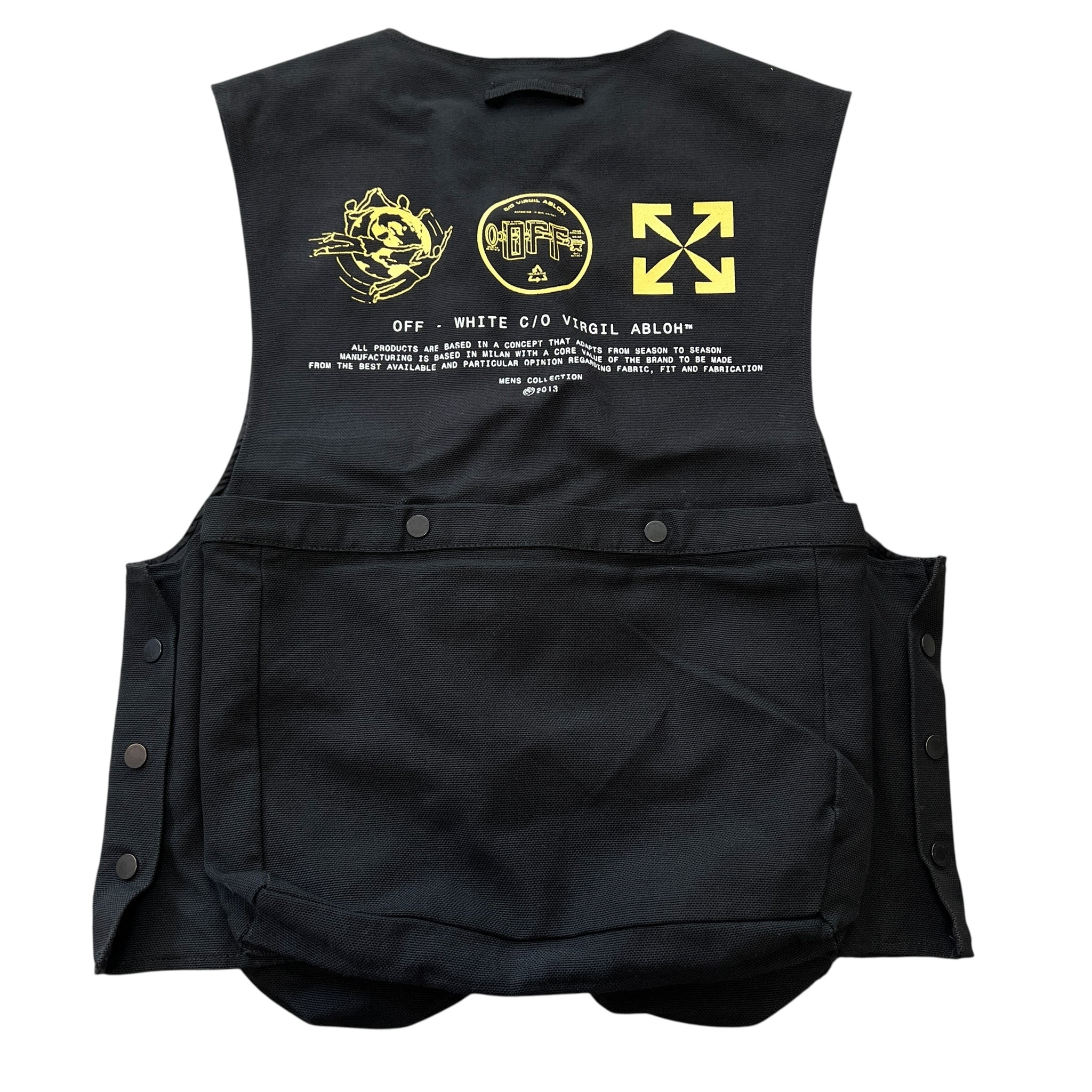 OFF-WHITE c/o VIRGIL ABLOH 2020SS Multisym Skydive Utility Vest