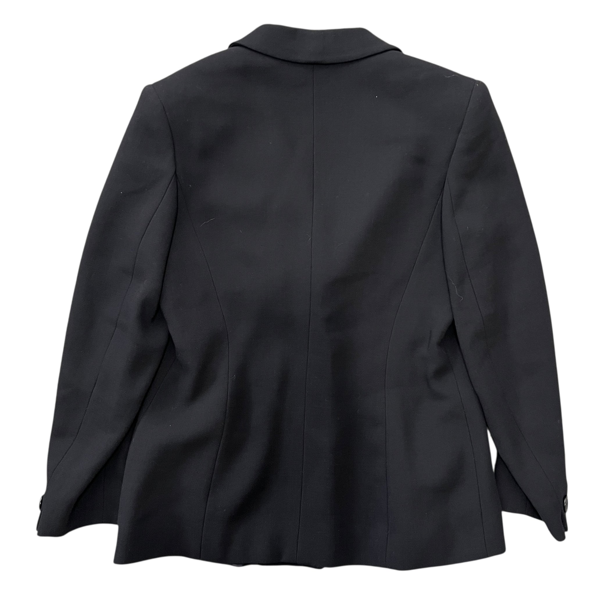 Max Mara Wool × Viscose Fly Front Tailored Jacket and Midi Skirt Set-up