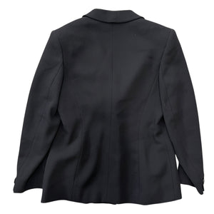 Max Mara Wool × Viscose Fly Front Tailored Jacket and Midi Skirt Set-up