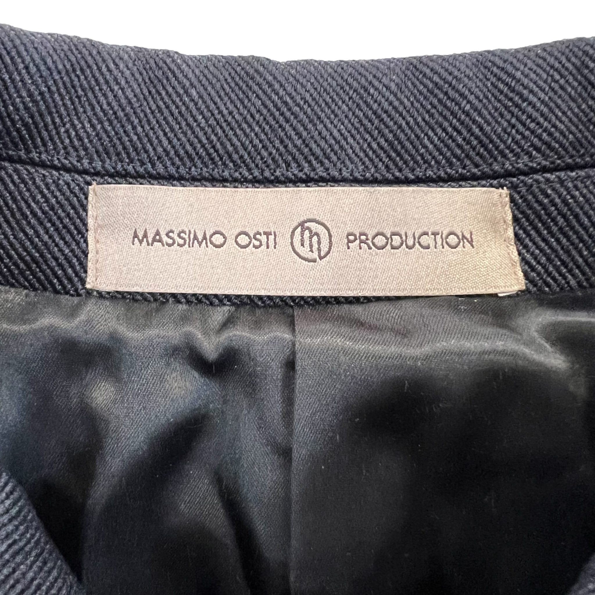 MASSIMO OSTI / OSTI PRODUCTION 1997SS MATERIAL COAT JACKET