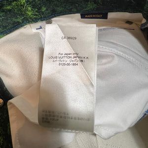 LOUIS VUITTON ×VIRGIL ABLOH 2022SS LANDSCAPE DENIM PANTS