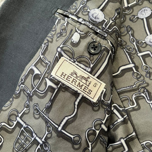 Hermes Inner Silk Tailored Jacket