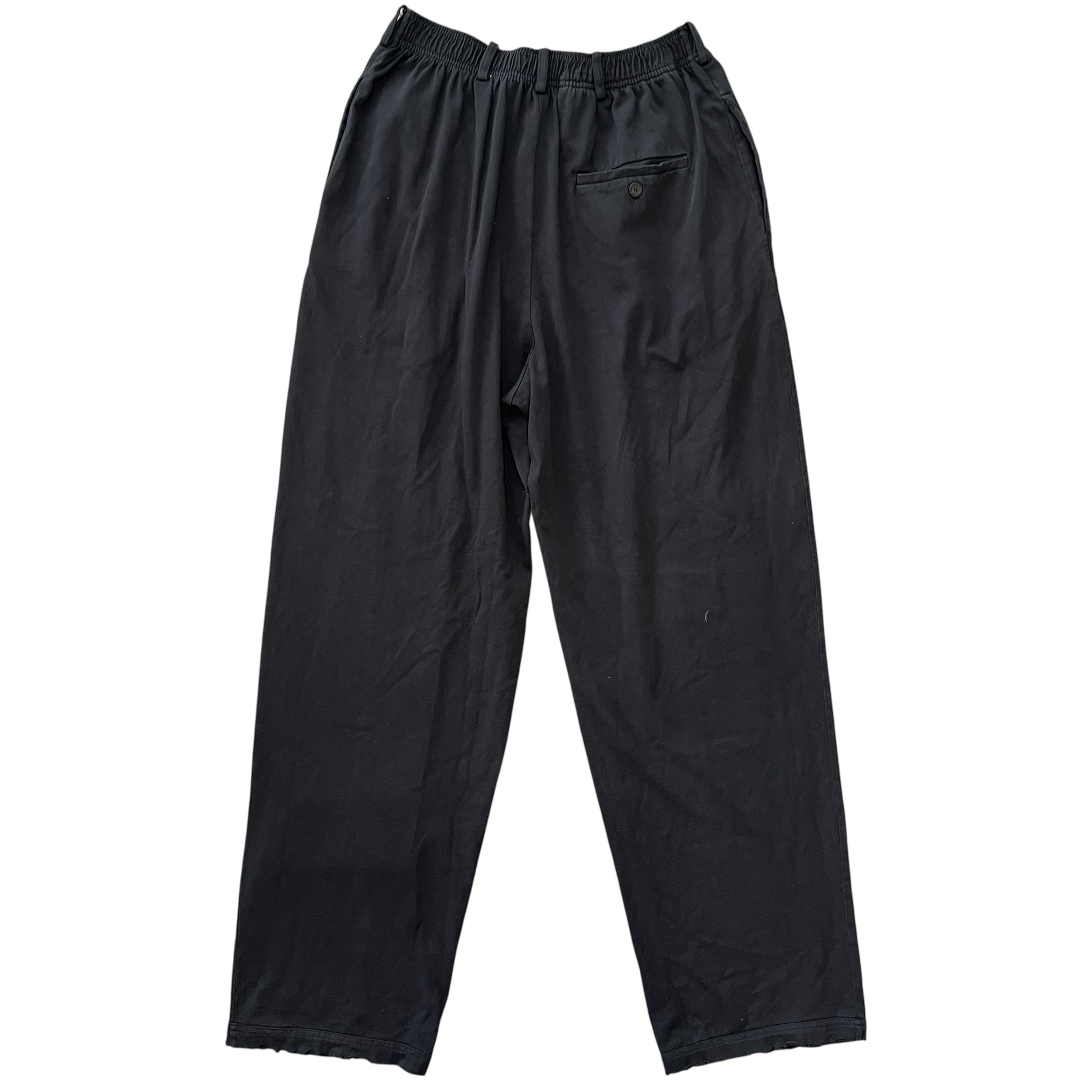 BALENCIAGA 2021 Cotton Loose Fit Trousers Pants
