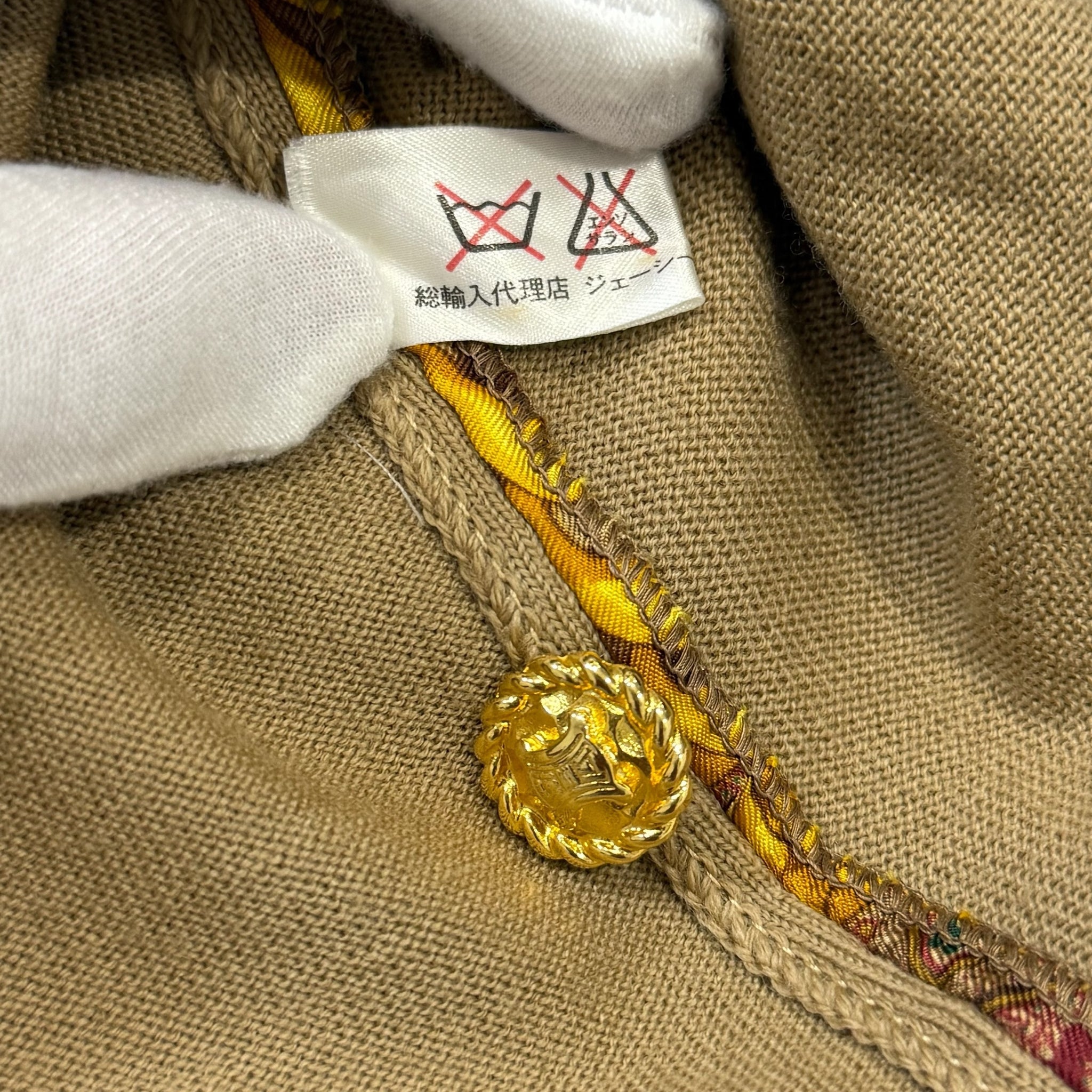 CELINE Silk Scarf Cardigan