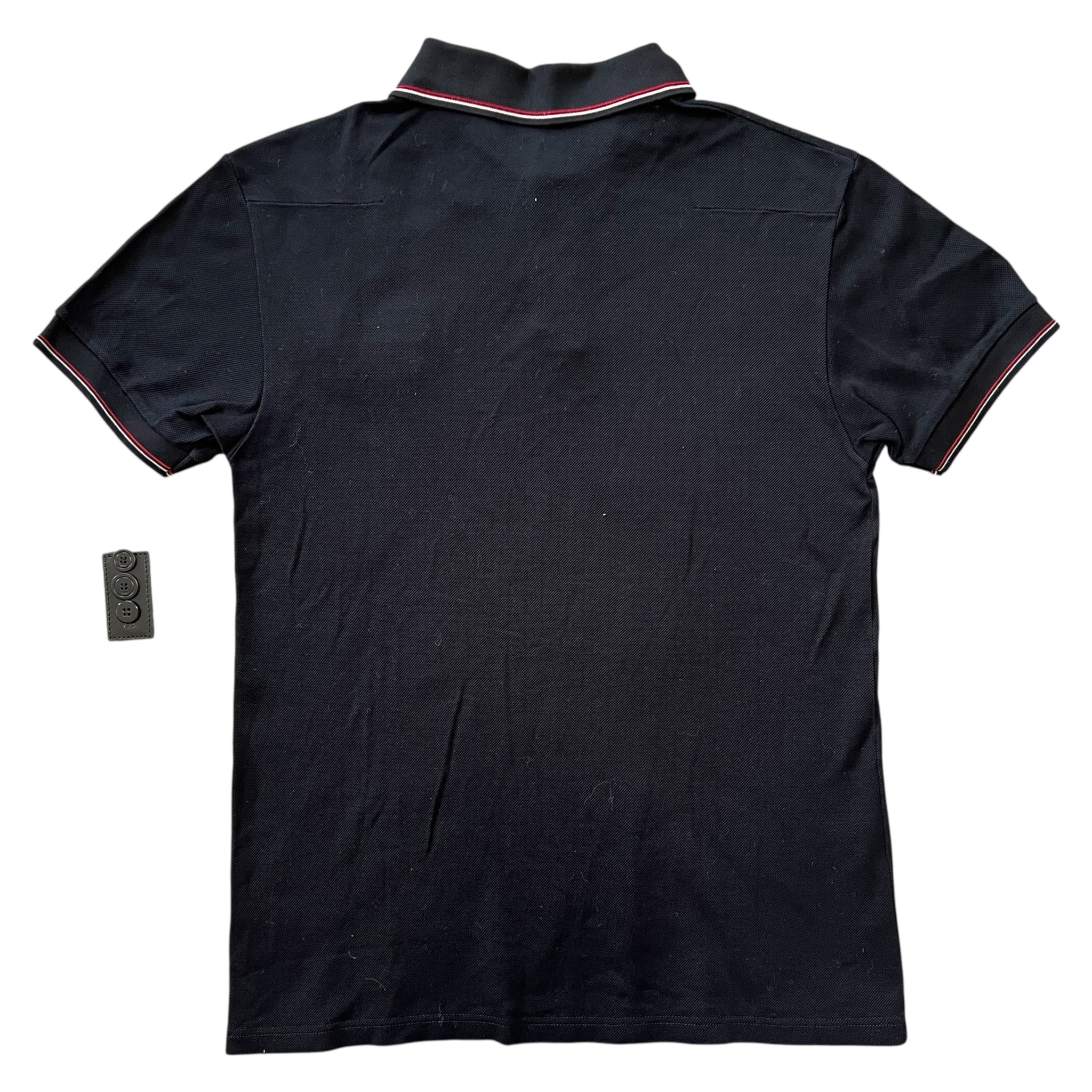 DIOR HOMME 2007SS Hedi Slimane Leather Patch Polo