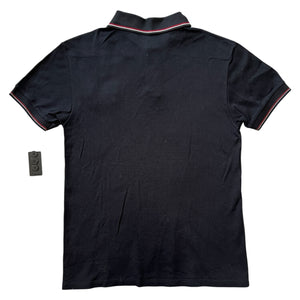DIOR HOMME 2007SS Hedi Slimane Leather Patch Polo