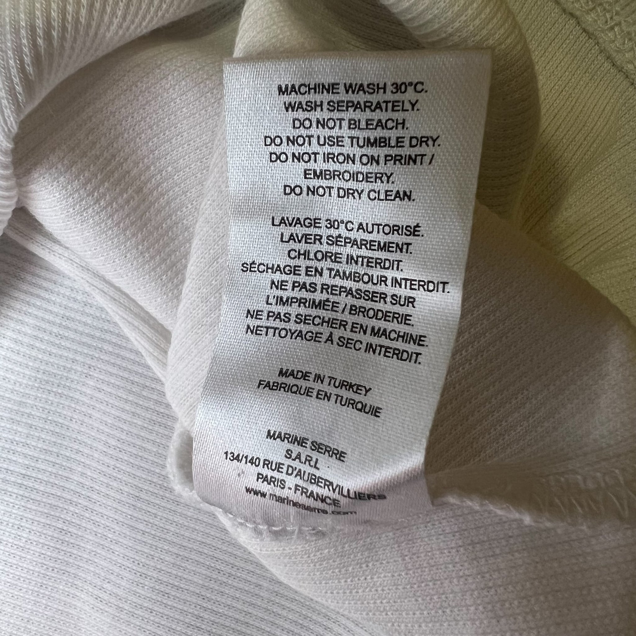 MARINE SERRE 21SS COTTON LOGO DRESS ONE-PEICE ALL IN ONE