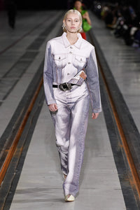 Y/PROJECT × JEAN PAUL GAULTIER 22AW trompe l'oeil DENIM PANTS