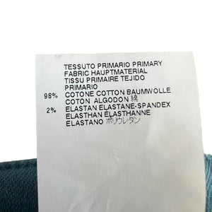 Maison Margiela 2013SS Green Cotton Skinny Pants