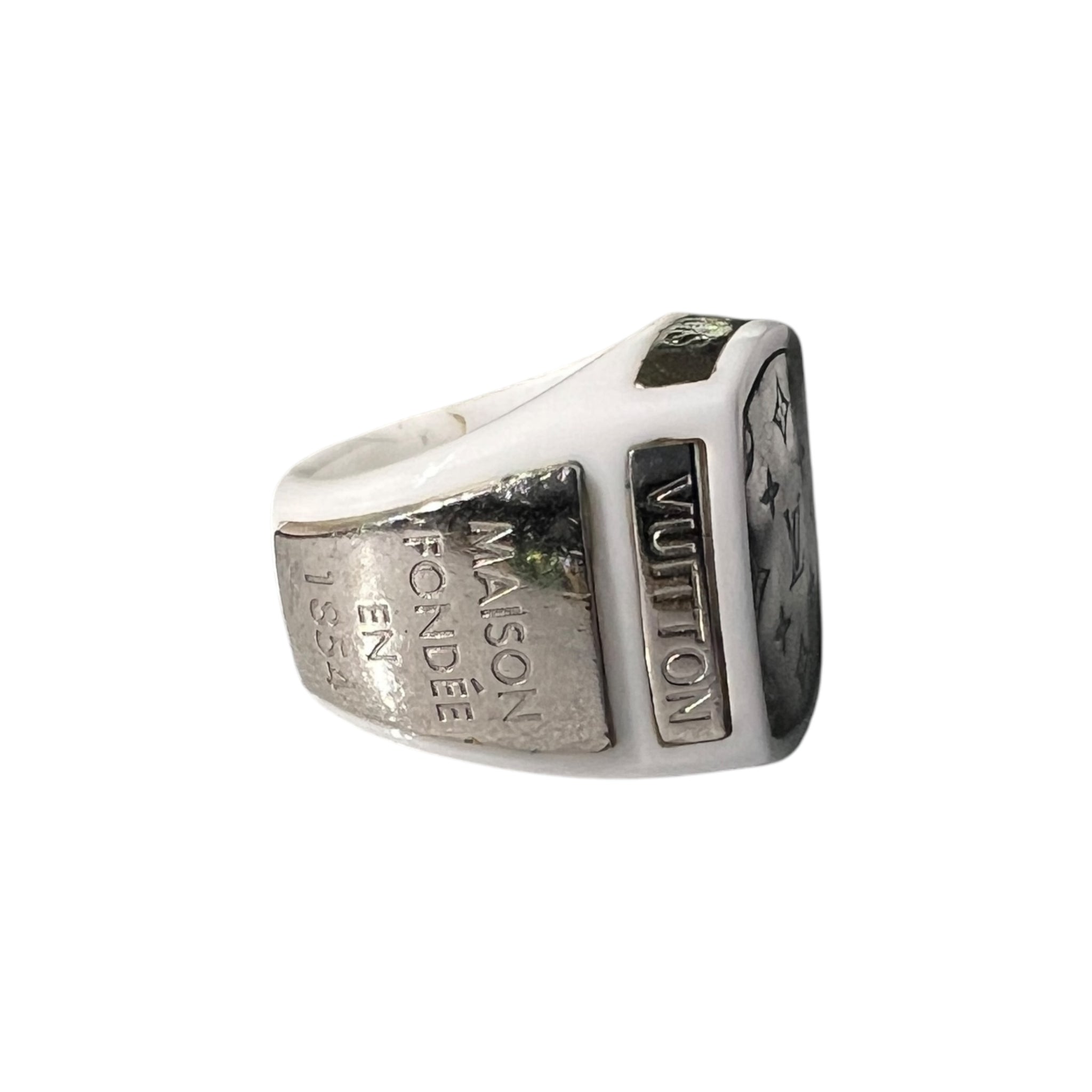 Louis Vuitton Monogram Signet Ring Maison Fondée Edition