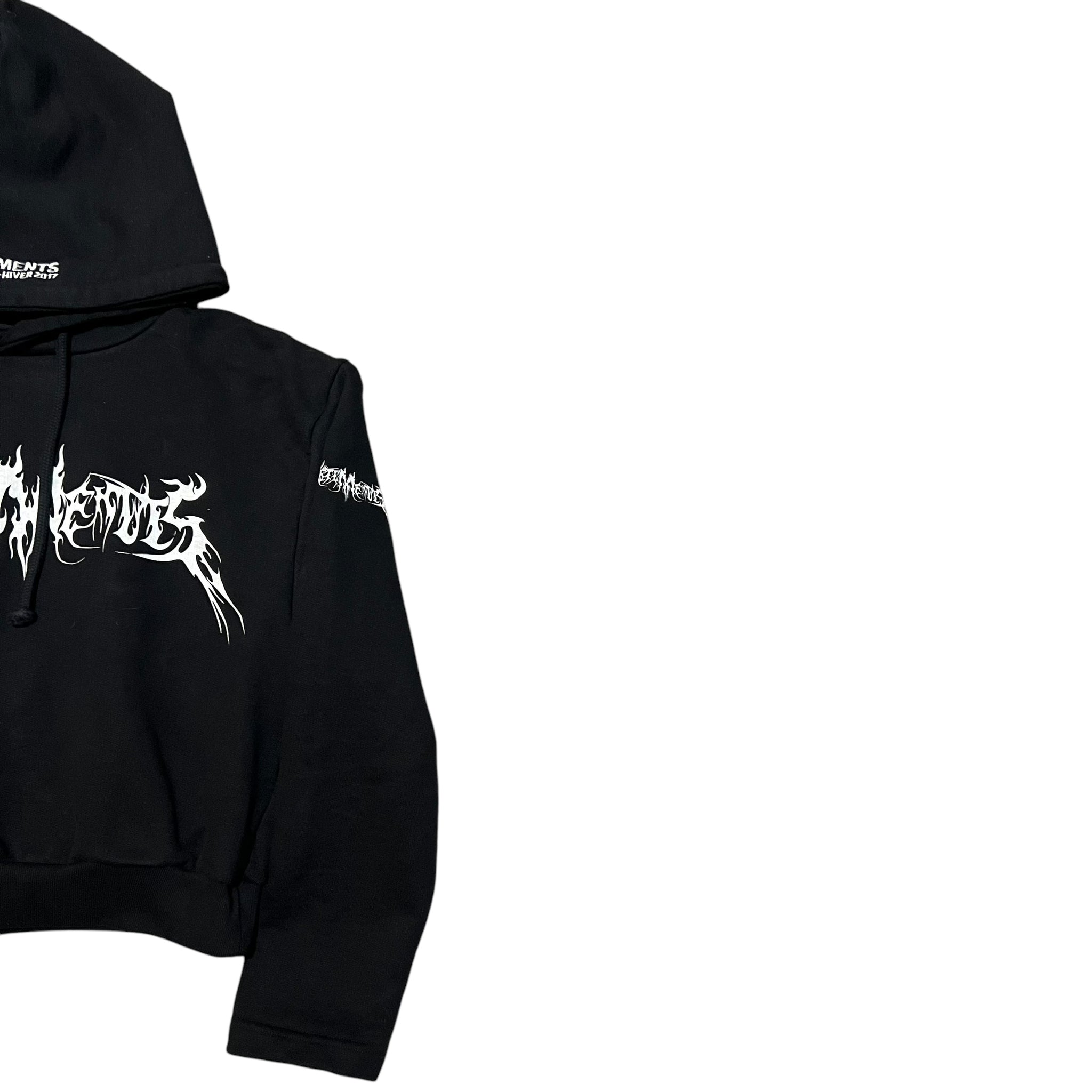 VETEMENTS 2016AW Demna Gvasalia Total Fucking Darkness Pullover Sweat Hoodie